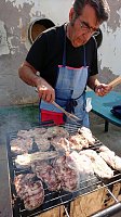 Linke Stadtratsfraktion grillte in Arterner Suppenküche Bild: Linke Stadtratsfraktion grillte in Arterner Suppenküche