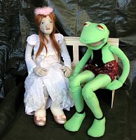Puppentheater im Festzelt Bild: Puppentheater im Festzelt