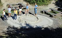 Internationales Workcamp auf der Feuerkuppe Bild: Internationales Workcamp auf der Feuerkuppe