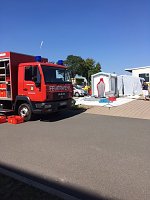 Heißer Tanz der Rettungskräfte Bild: Heißer Tanz der Rettungskräfte