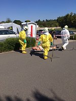 Heißer Tanz der Rettungskräfte Bild: Heißer Tanz der Rettungskräfte