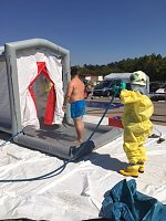 Heißer Tanz der Rettungskräfte Bild: Heißer Tanz der Rettungskräfte
