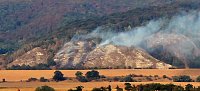 Schwerer Waldbrand am Kyffhäuser Bild: Schwerer Waldbrand am Kyffhäuser