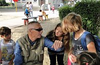 Blindenverband besuchte Grundschule in Hohenebra Bild: Blindenverband besuchte Grundschule in Hohenebra