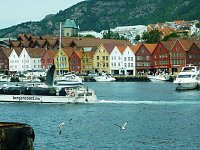 Bild: Bergen in Norwegen