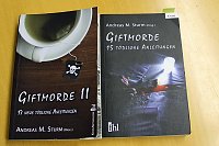 Giftig ging es in der Bibliothek zu Bild: Giftig ging es in der Bibliothek zu