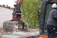 Bild: Offizieller Start Abriss Franzbergschule