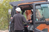 Bild: Offizieller Start Abriss Franzbergschule