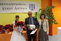 Bild:  Ehrenamtsgala in Artern.