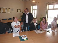 Bild: Ausbildungsbeginn im Landratsamt