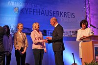 Beim Neujahrsempfang gewürdigt Bild: Beim Neujahrsempfang gewürdigt