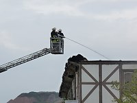 Bild: Brand in der Schachtstra&szlig;e
