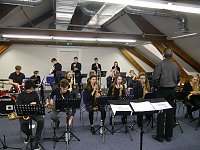 Landesjugendbigband im Workshop Bild: Landesjugendbigband im Workshop
