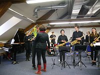 Landesjugendbigband im Workshop Bild: Landesjugendbigband im Workshop