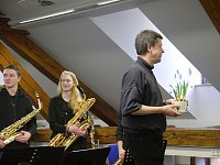 Landesjugendbigband im Workshop Bild: Landesjugendbigband im Workshop