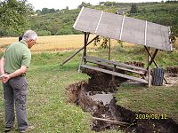 Erdrutsch in Bad Frankenhausen Bild: Erdrutsch in Bad Frankenhausen