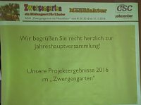 Bild: Jahreshauptversammlung im Gartenverein Gl&uuml;ckauf