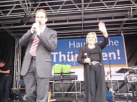 Bild: Wahlkampftour Althaus