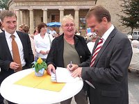 Bild: Wahlkampftour Althaus