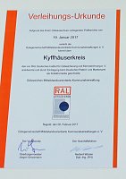 RAL-Gütezeichen verteidigt Bild: RAL-Gütezeichen verteidigt