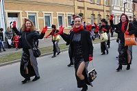 Narren mit Vorschlag zur Gebietsreform Bild: Narren mit Vorschlag zur Gebietsreform