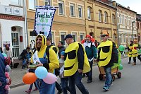 Narren mit Vorschlag zur Gebietsreform Bild: Narren mit Vorschlag zur Gebietsreform
