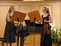 Violinenkonzert mit Klavier Bild: Violinenkonzert mit Klavier
