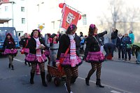 Bild: N&auml;rrinnen und Narren zogen durch die Stadt (1)  Beim gr&ouml;&szlig;ten Rosenmontagsumzug im Norden Th&uuml;ringens der heute am Vormittag auf der bekannten Route durch Sondershausen zog, war wie in den letzten Jahren  ein gro&szlig;er Publikumsmagnet...   Die Sondersh&auml;user Narren und Jecken haben auch 2017 den Rosenmontag wieder fr&ouml;hlich und beschwingt mit ihrem Umzug durch die Stadt zu einem H&ouml;hepunkt gemacht und auf