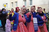 Bild: N&auml;rrinnen und Narren zogen durch die Stadt (1)  Beim gr&ouml;&szlig;ten Rosenmontagsumzug im Norden Th&uuml;ringens der heute am Vormittag auf der bekannten Route durch Sondershausen zog, war wie in den letzten Jahren  ein gro&szlig;er Publikumsmagnet...   Die Sondersh&auml;user Narren und Jecken haben auch 2017 den Rosenmontag wieder fr&ouml;hlich und beschwingt mit ihrem Umzug durch die Stadt zu einem H&ouml;hepunkt gemacht und auf