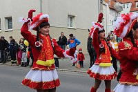 Bild: N&auml;rrinnen und Narren zogen durch die Stadt (1)  Beim gr&ouml;&szlig;ten Rosenmontagsumzug im Norden Th&uuml;ringens der heute am Vormittag auf der bekannten Route durch Sondershausen zog, war wie in den letzten Jahren  ein gro&szlig;er Publikumsmagnet...   Die Sondersh&auml;user Narren und Jecken haben auch 2017 den Rosenmontag wieder fr&ouml;hlich und beschwingt mit ihrem Umzug durch die Stadt zu einem H&ouml;hepunkt gemacht und auf
