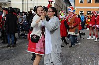 Bild: N&auml;rrinnen, Narren und schr&auml;ge Typen