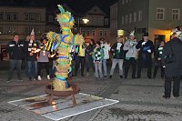 Bild: Nubbel den Flammen &uuml;bergeben