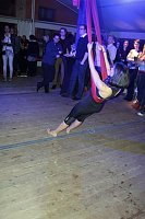 Bild: Bei der Party stand man Kopf