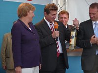 Besuch von Angela Merkel in Nordhausen Bild: Besuch von Angela Merkel in Nordhausen