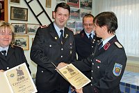 Bild: Jahreshauptversammlung bei der FFW Berka