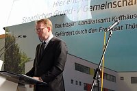 Größter Spatenstich für größten Eigenbau des Kyffhäuserkreises Bild: Größter Spatenstich für größten Eigenbau des Kyffhäuserkreises