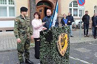 Bild: Patenschaft mit Panzerkompanie besiegelt