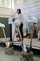 Spatenstich für Franzbergschule erfolgt Bild: Spatenstich für Franzbergschule erfolgt