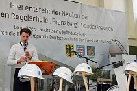 Spatenstich für Franzbergschule erfolgt Bild: Spatenstich für Franzbergschule erfolgt