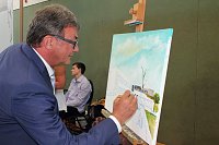Spatenstich für Franzbergschule erfolgt Bild: Spatenstich für Franzbergschule erfolgt