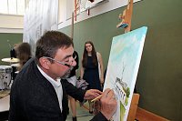 Spatenstich für Franzbergschule erfolgt Bild: Spatenstich für Franzbergschule erfolgt