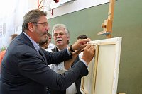 Spatenstich für Franzbergschule erfolgt Bild: Spatenstich für Franzbergschule erfolgt