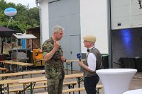 Bild: Sponsoren beim Schie&szlig;en auf dem Dickkopf