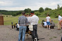 Bild: Sponsoren beim Schie&szlig;en auf dem Dickkopf