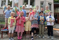 Gruseliges Auf Wiedersehen für die Vorschulkinder der Kindervilla Bild: Gruseliges Auf Wiedersehen für die Vorschulkinder der Kindervilla