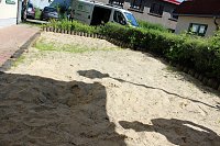 Daumen hoch für eine Sonnenmarkise im Förderzentrum Bild: Daumen hoch für eine Sonnenmarkise im Förderzentrum