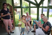 Bild: Sommerfest in der Kita Gro&szlig;furra