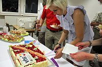 Bild: An neuem Ort gefeiert