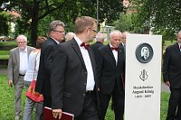 Gedenkstein in Sondershausen enthüllt Bild: Gedenkstein in Sondershausen enthüllt