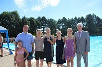 24-h-Schwimmen gestartet Bild: 24-h-Schwimmen gestartet